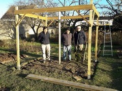 Pergola jardin de Félix