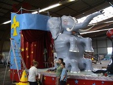 Le char fini (détail)